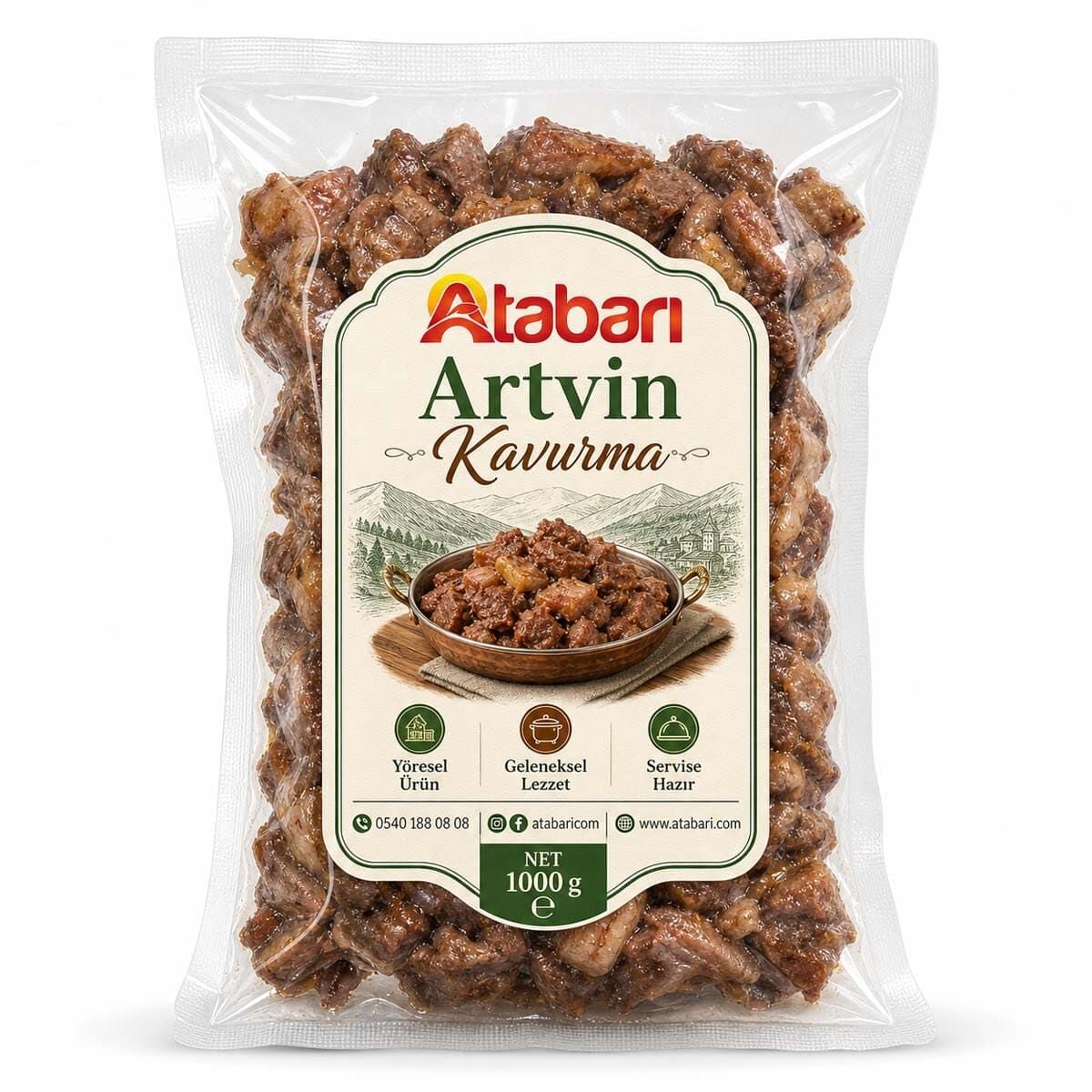 Artvin Kavurma | Odun Ateşinde Gerçek Et Lezzeti (1 Kg)