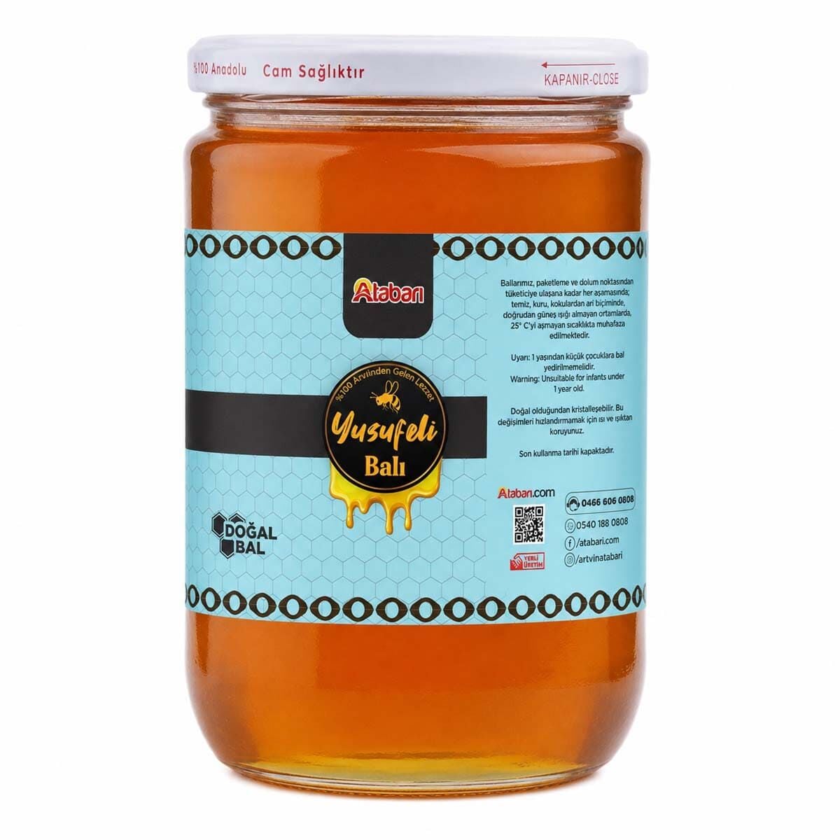 Yusufeli Balı | Yüksek Rakımın Saf Lezzeti (850 Gr)
