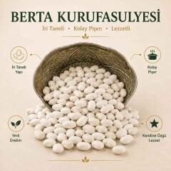 Berta Fasulyesi | Artvin’den Taze Sofralık Lezzet (1 Kg)