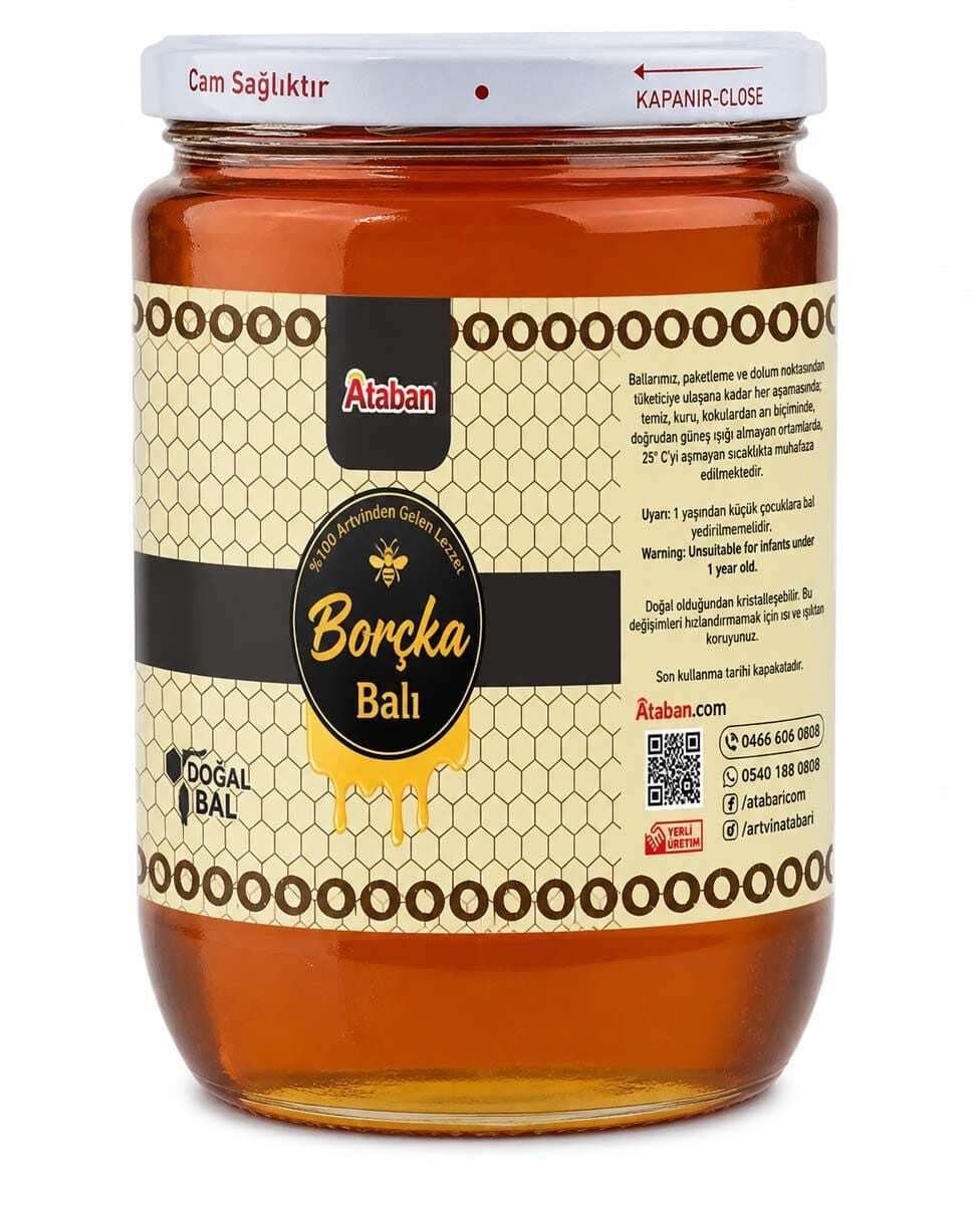 Borçka Balı | Katkısız, Saf ve Yeni Hasat (850 Gr)