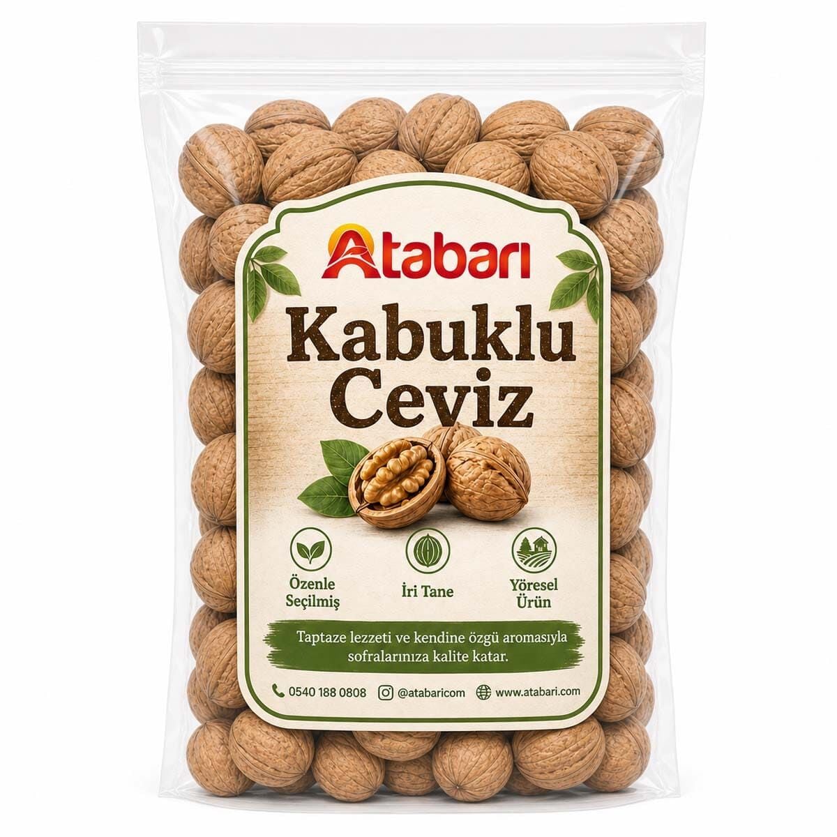 Kabuklu Ceviz | Katkısız, Taze ve Besleyici (1 Kg)