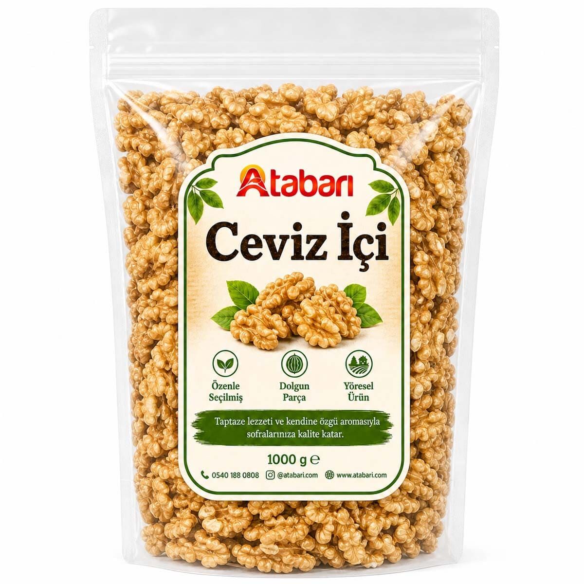 Artvin Ceviz İçi | Taze, Kıtır ve Yüksek Besin Değeri (1 Kg)
