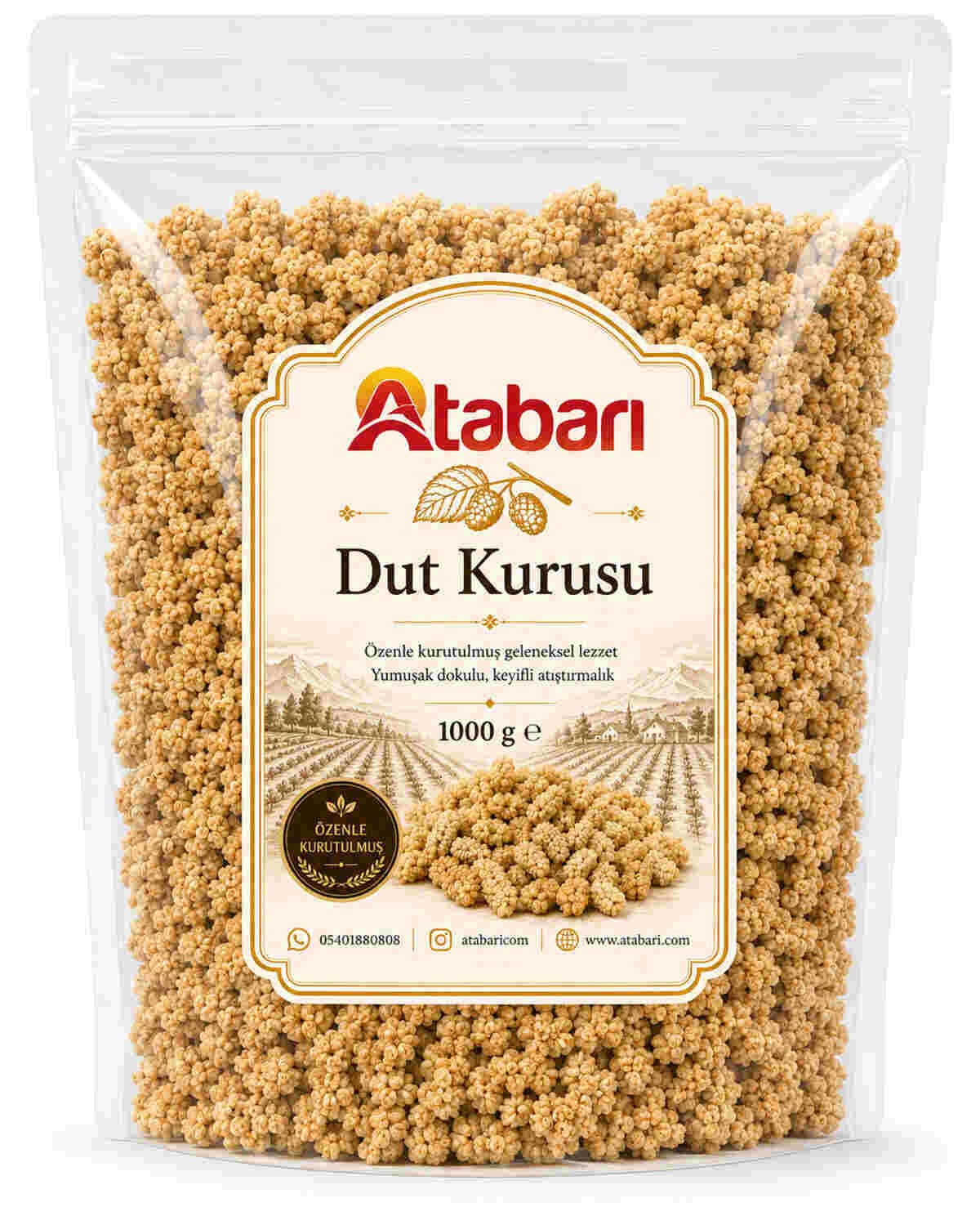 Dut Kurusu – Şekersiz, Katkısız, %100 Doğal (1 Kg)