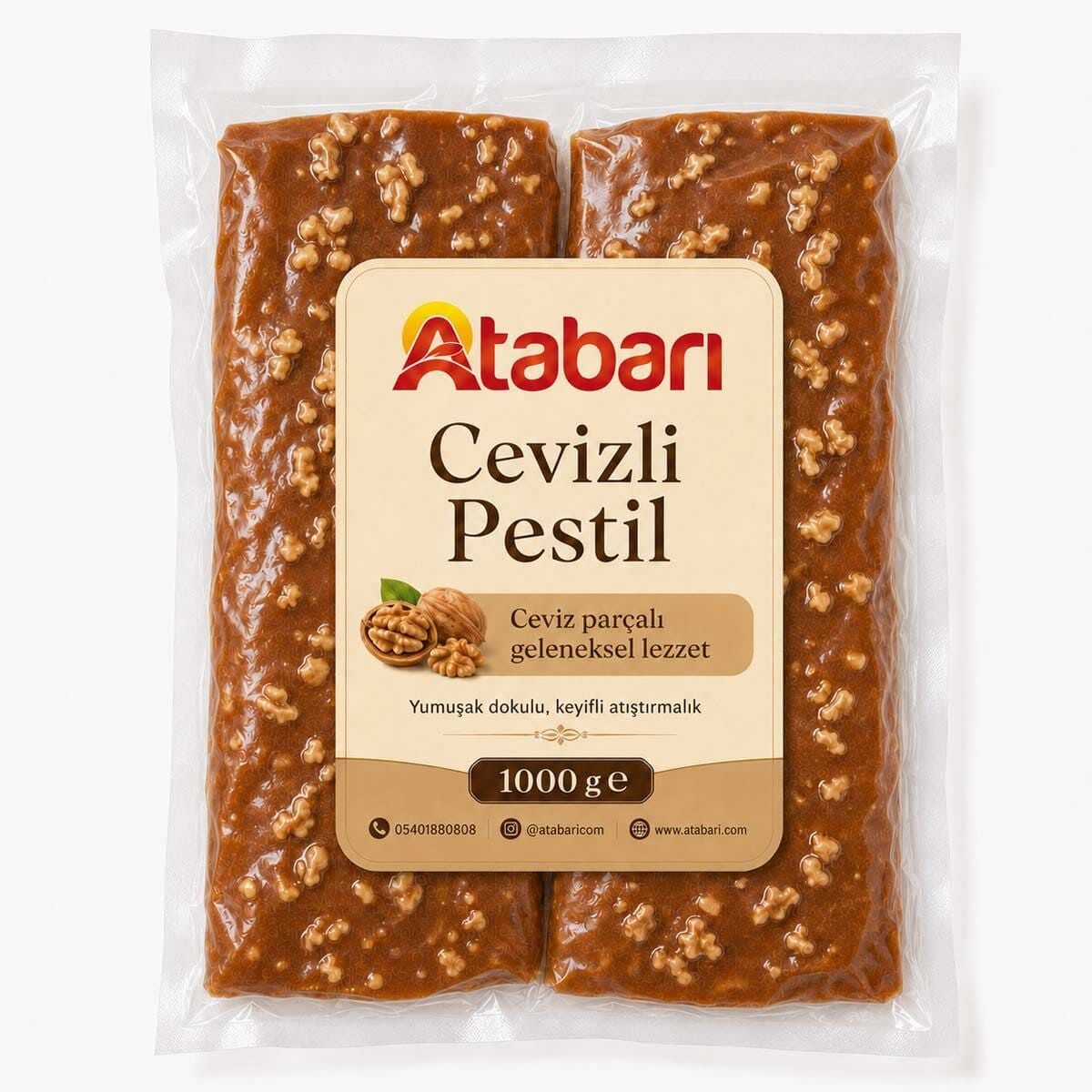 Cevizli Dut Pestili | Anne Eliyle Hazırlanmış Gibi (1 Kg)