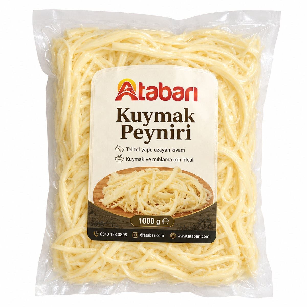 Kuymak Peyniri | Yayla Sütünden Hakiki Lezzet (1 Kg)