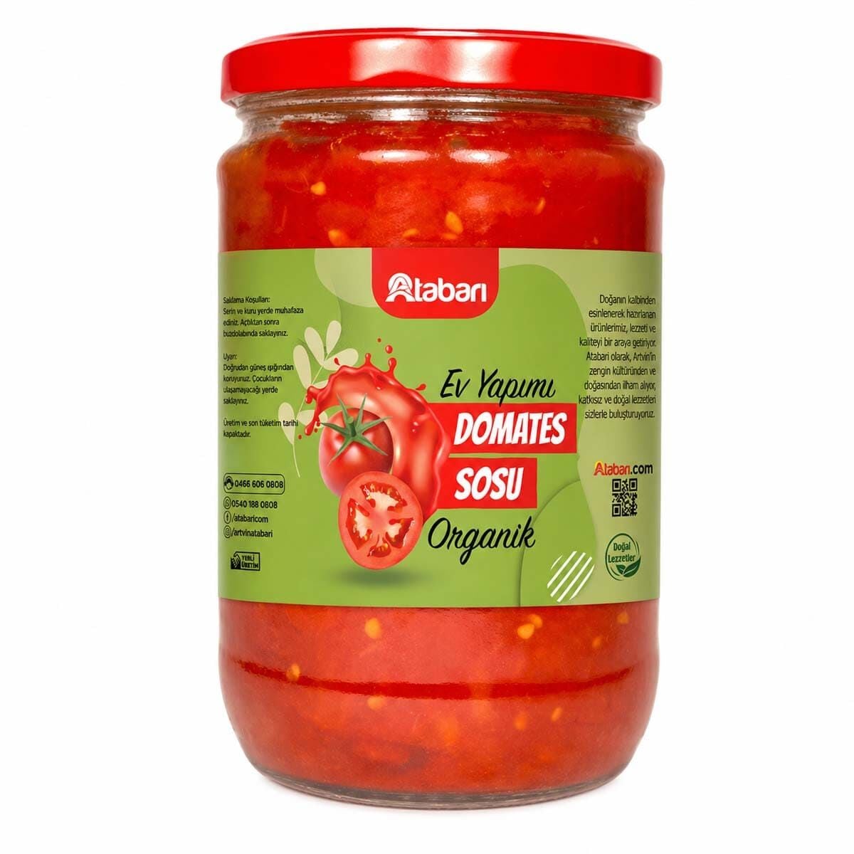 Ev Yapımı Domates Sosu | Katkısız, Doğal, Hakiki Tat (1 Kg)