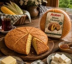 Ev Yapımı Mısır Ekmeği | Doğal, Taze ve Katkısız (1 Kg)