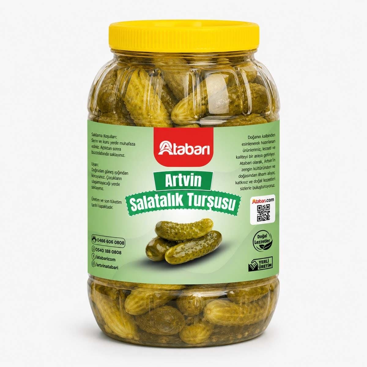 Salatalık Turşusu | Katkısız, Ev Yapımı, Kıtır Kıtır (3 Kg)
