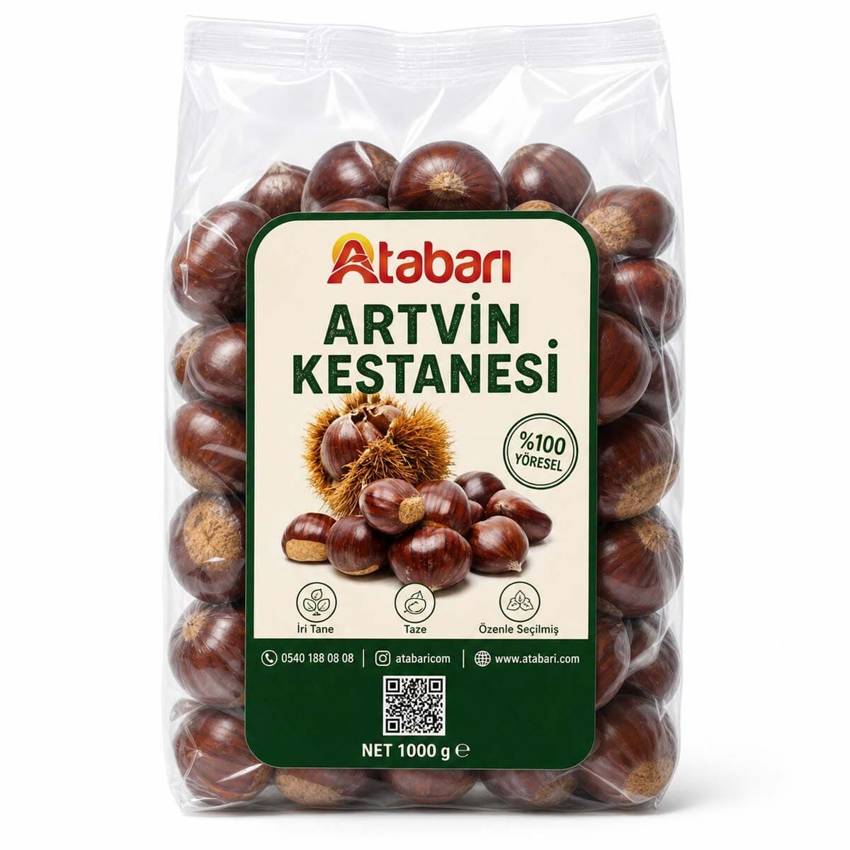 Artvin Kestanesi | Geleneksel Lezzetiyle Kış Keyfi (1 Kg)