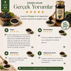 Kokulu Siyah Üzüm Pekmezi | Doğal Enerji Kaynağı (850 Gr)