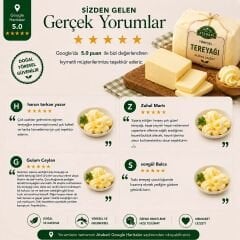 Artvin Köy Tereyağı (Tuzsuz) | Katkısız, Doğal, Hakiki (1 Kg)