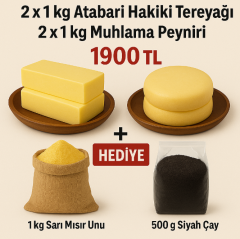 Atabarı Muhlama Paketi – Mısır Unu ve Mayıs Çayı Hediye