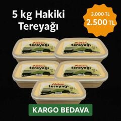 Atabarı Hakiki Tereyağı 5 kg Kampanya
