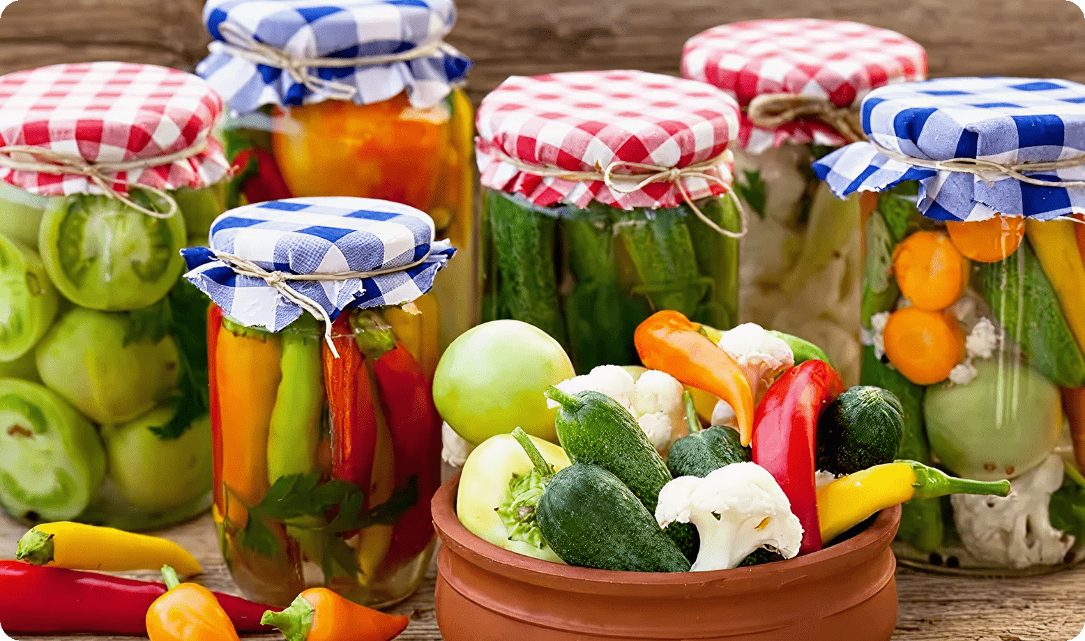 Katkısız Doğal <br> Karışık Turşular